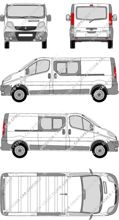 Opel Vivaro fourgon, 2006–2014 (Opel_177)