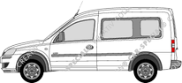 Opel Combo Combi furgón, 2009–2012