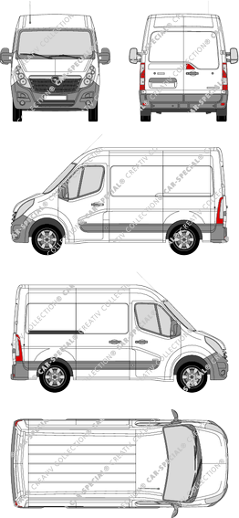 Opel Movano Kastenwagen, 2010–2019 (Opel_221)