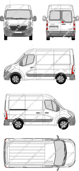 Opel Movano Kastenwagen, 2010–2019 (Opel_223)