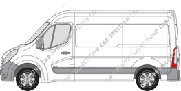 Opel Movano furgone, 2010–2019