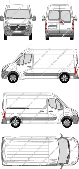 Opel Movano fourgon, 2010–2019 (Opel_227)