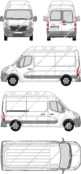 Opel Movano fourgon, 2010–2019 (Opel_231)