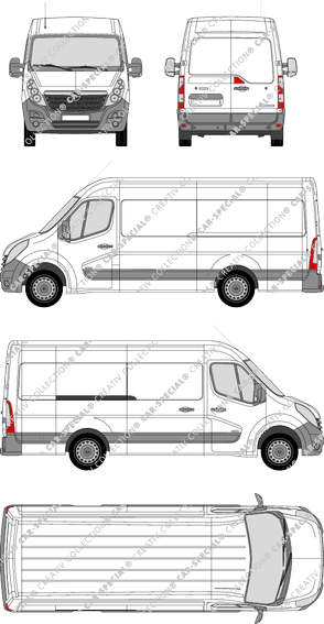 Opel Movano fourgon, 2010–2019 (Opel_241)