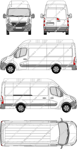 Opel Movano furgone, 2010–2019 (Opel_245)