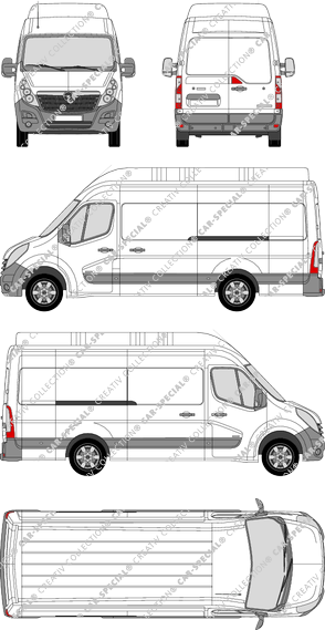 Opel Movano furgone, 2010–2019 (Opel_246)