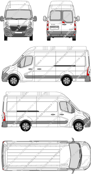 Opel Movano furgón, 2010–2019 (Opel_248)
