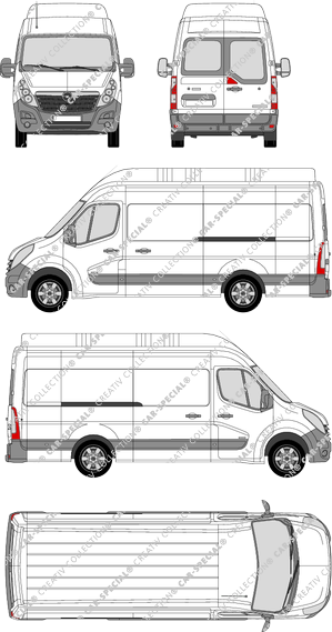 Opel Movano Kastenwagen, 2010–2019 (Opel_248)