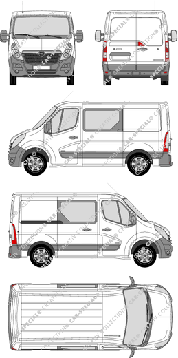 Opel Movano Kastenwagen, 2010–2019 (Opel_257)