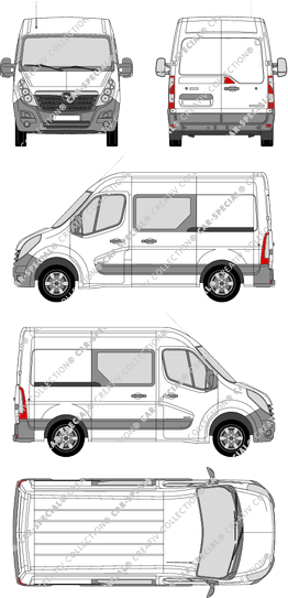 Opel Movano Kastenwagen, 2010–2019 (Opel_262)