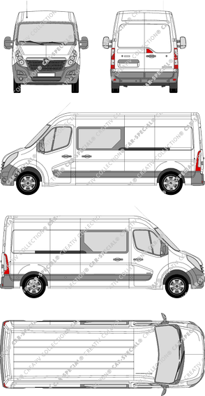 Opel Movano fourgon, 2010–2019 (Opel_270)