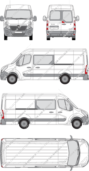 Opel Movano Kastenwagen, 2010–2019 (Opel_276)