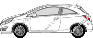 Opel Corsa, 2010–2011
