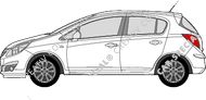 Opel Corsa Hayon, 2010–2011