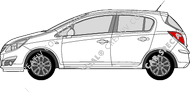 Opel Corsa, 2010–2011