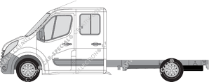 Opel Movano Chassis for superstructures, 2010–2019