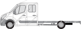 Opel Movano Chassis for superstructures, 2010–2019