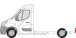 Opel Movano châssis plateau, 2010–2019