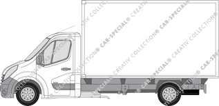 Opel Movano Box bodies, 2010–2019