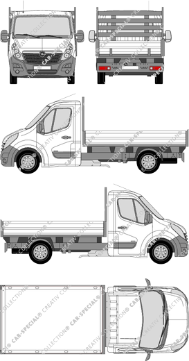 Opel Movano pianale, 2010–2019 (Opel_297)