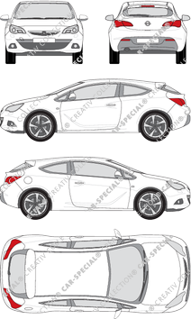 Opel Astra, 2012–2018 (Opel_307)