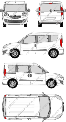 Opel Combo Combi furgone, 2012–2018 (Opel_308)