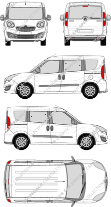 Opel Combo Combi furgone, 2012–2018 (Opel_309)