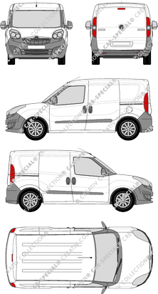 Opel Combo furgone, 2012–2018 (Opel_314)