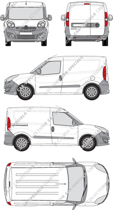 Opel Combo, 2012–2018 (Opel_315)
