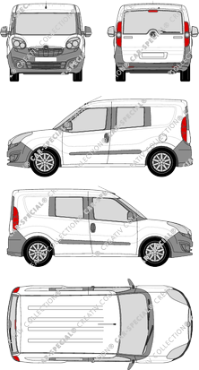 Opel Combo, 2012–2018 (Opel_318)