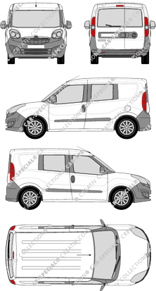 Opel Combo, 2012–2018 (Opel_321)