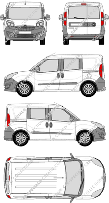 Opel Combo, 2012–2018 (Opel_323)