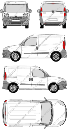 Opel Combo furgone, 2012–2018 (Opel_325)