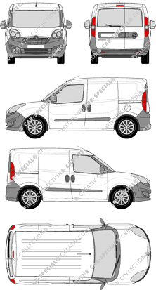 Opel Combo furgone, 2012–2018 (Opel_329)