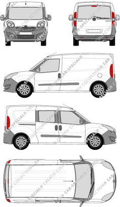 Opel Combo Kastenwagen, 2012–2018 (Opel_348)