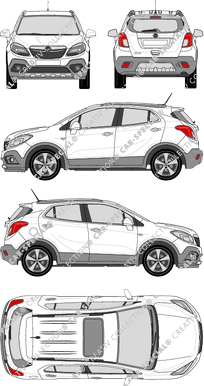 Opel Mokka, 2012–2016 (Opel_352)