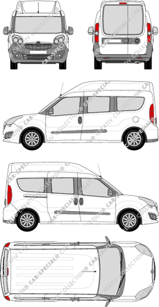 Opel Combo Combi, 2013–2018 (Opel_364)