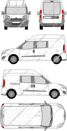 Opel Combo, 2013–2018 (Opel_366)