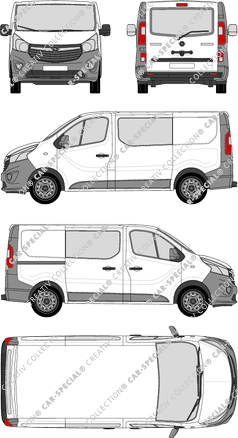 Opel Vivaro, 2014–2019 (Opel_383)