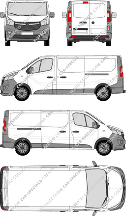 Opel Vivaro furgone, 2014–2019 (Opel_392)