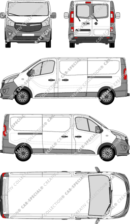 Opel Vivaro furgone, 2014–2019 (Opel_394)