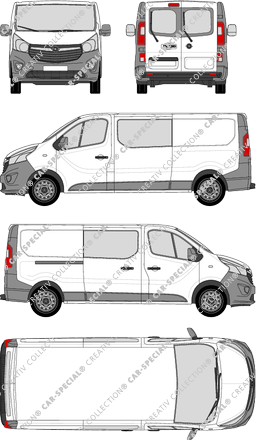 Opel Vivaro fourgon, 2014–2019 (Opel_395)