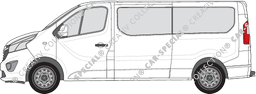 Opel Vivaro Combi camionnette, 2014–2019