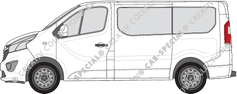 Opel Vivaro Combi camionnette, 2014–2019