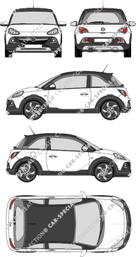 Opel Adam, 2014–2019 (Opel_418)