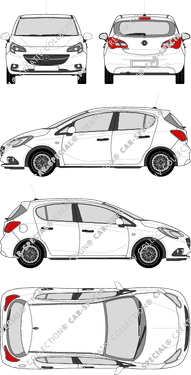 Opel Corsa, 2015–2019 (Opel_419)