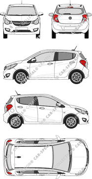 Opel Karl, 2015–2019 (Opel_422)