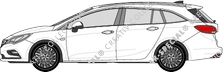 Opel Astra Sports Tourer combi, 2016–2019