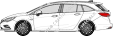 Opel Astra Sports Tourer, 2016–2019
