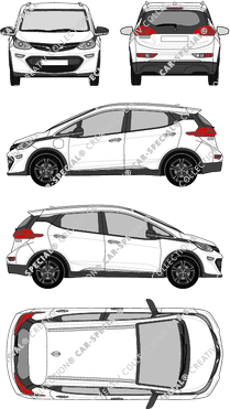 Opel Ampera Kombilimousine, aktuell (seit 2017) (Opel_431)